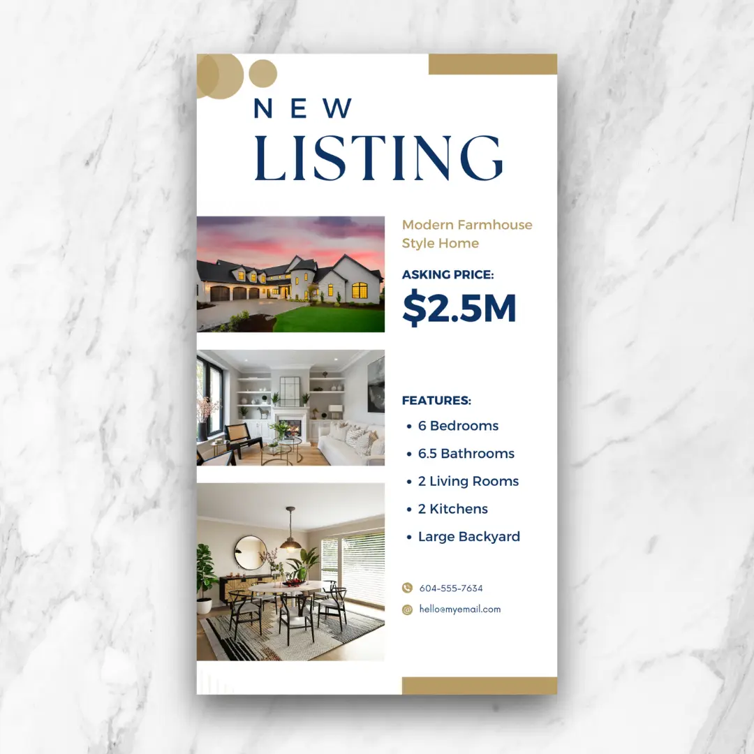 New Listing Instagram Story